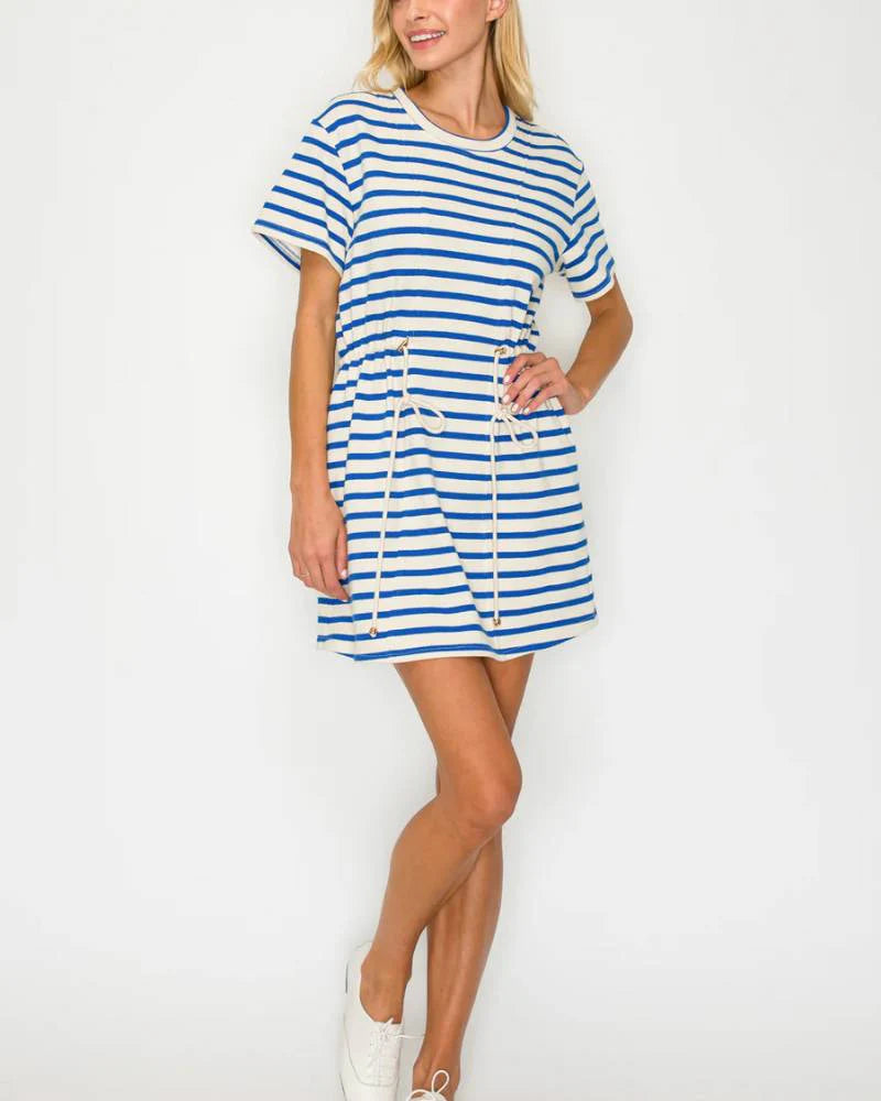 Sapphire Waves Dress