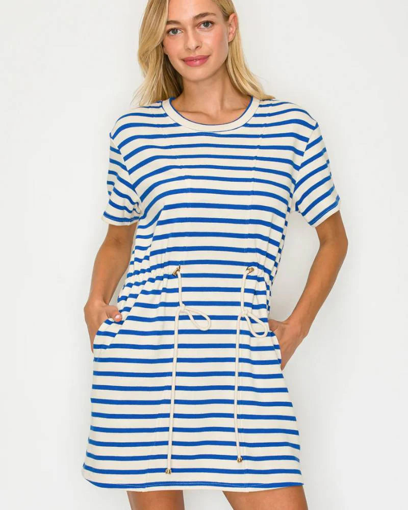 Sapphire Waves Dress