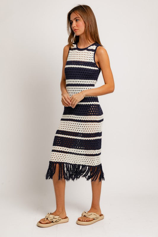 Nina Crochet Coverup Dress