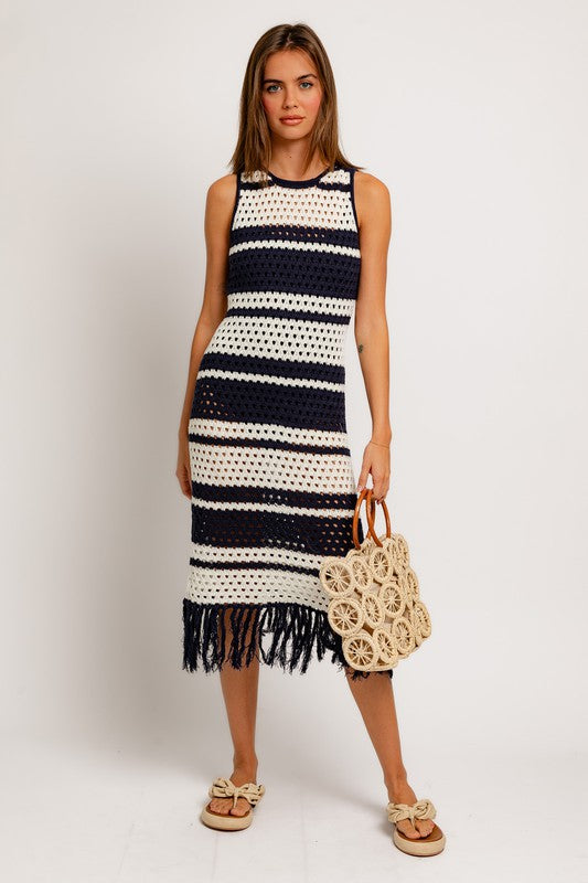 Nina Crochet Coverup Dress