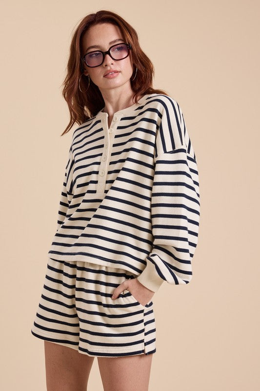 Serene Terry Top