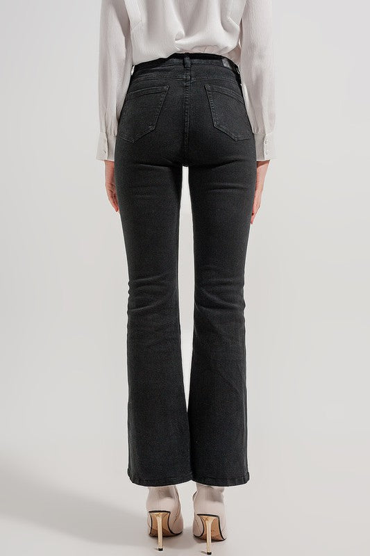 Jenna Black Slight Flare Jeans