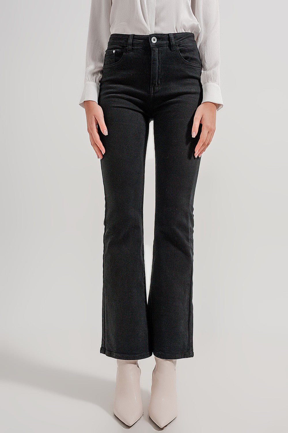 Jenna Black Slight Flare Jeans