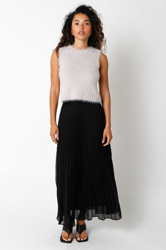 Minka Pleated Skirt