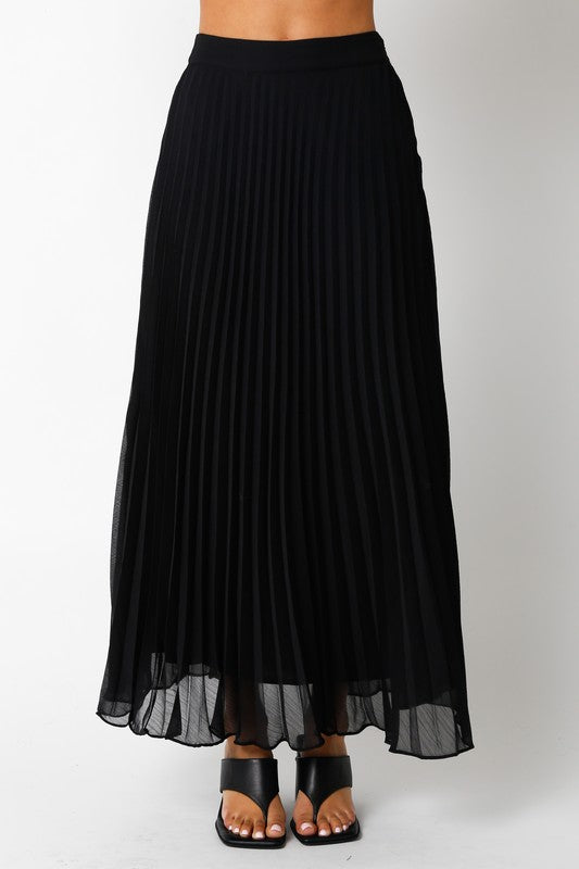 Minka Pleated Skirt