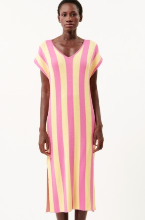 Paris Stripe Knit Dress