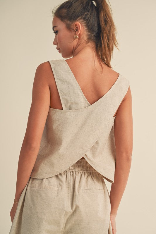 Maya Linen Top