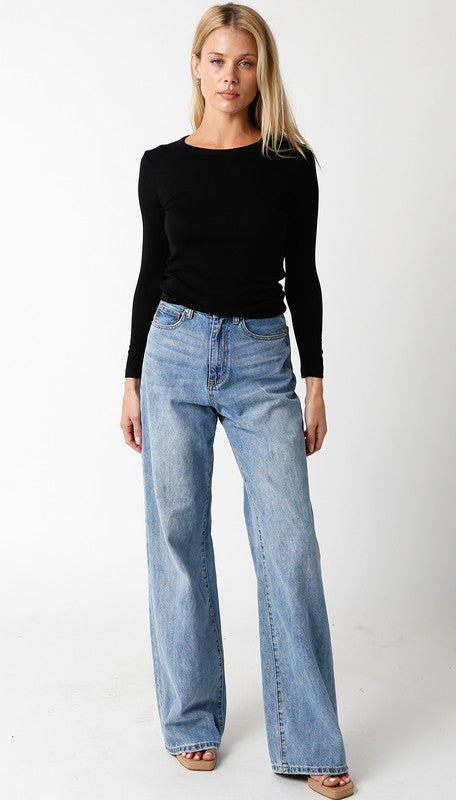 Tiana Ribbed Long Sleeve