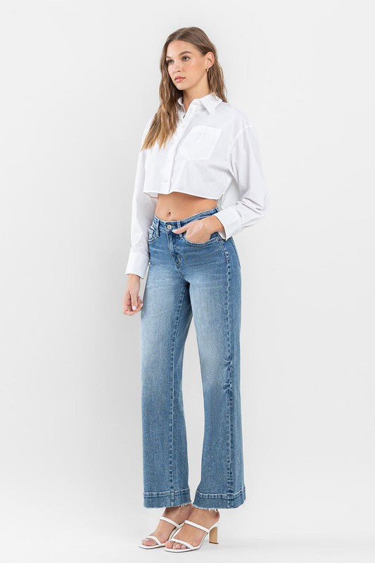 Myra High Rise Wide Leg Jeans
