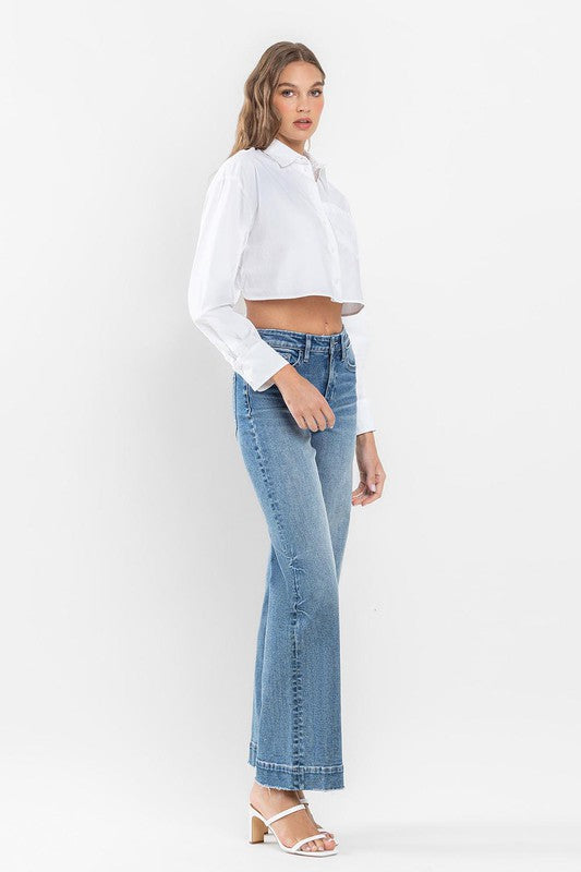 Myra High Rise Wide Leg Jeans