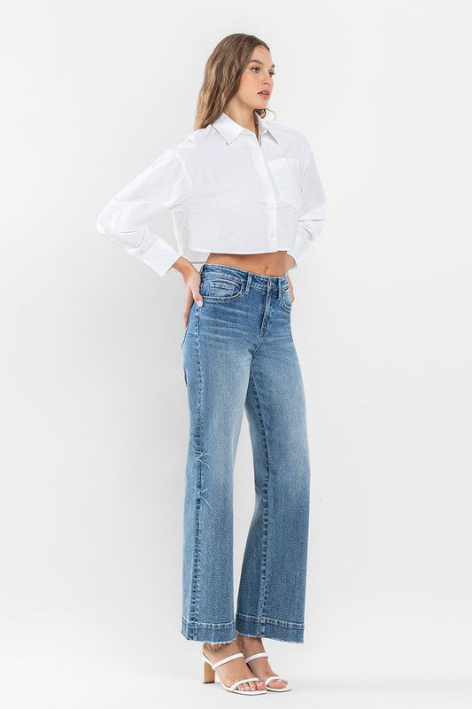 Myra High Rise Wide Leg Jeans