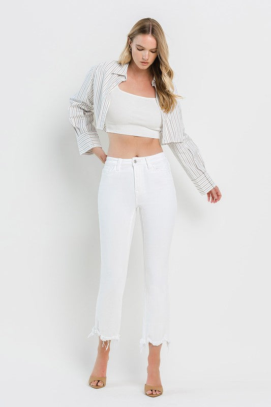 Reese Crop Flare Jeans