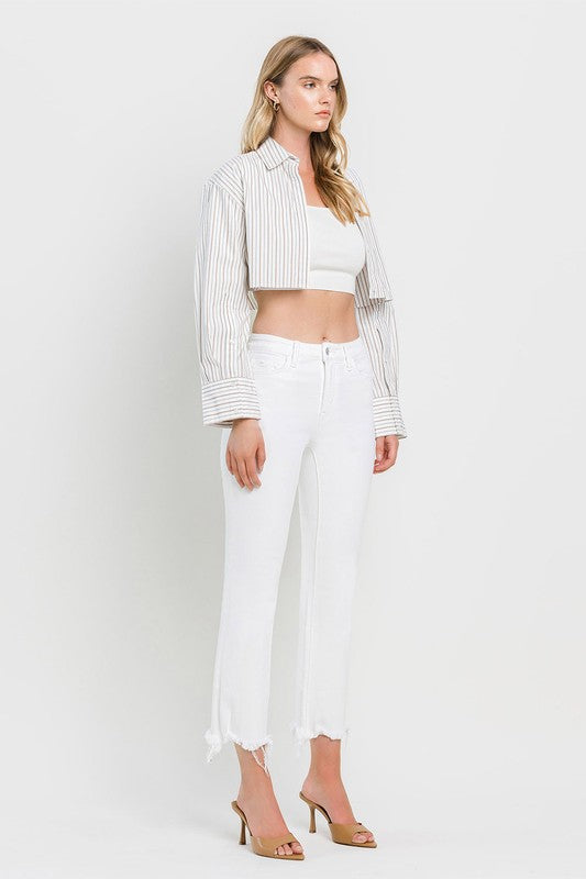 Reese Crop Flare Jeans