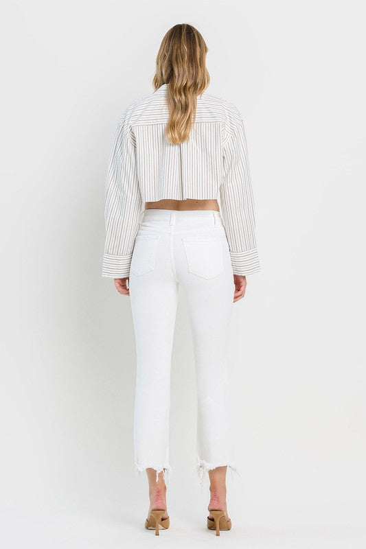 Reese Crop Flare Jeans