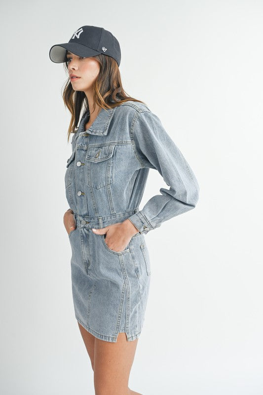 Paulina Denim Dress