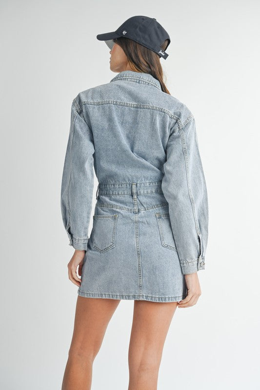 Paulina Denim Dress