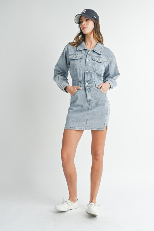 Paulina Denim Dress