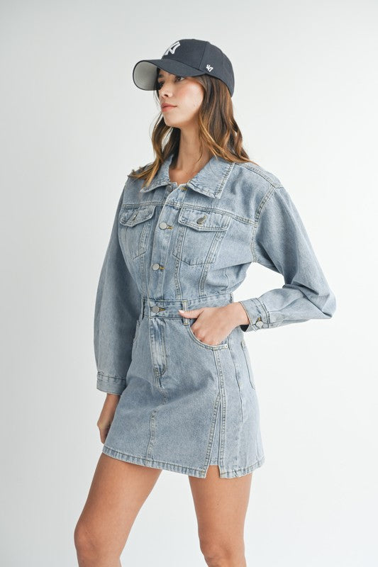 Paulina Denim Dress