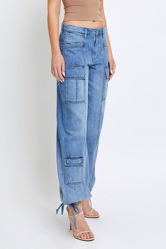 Naomi Soft Cargo Jeans