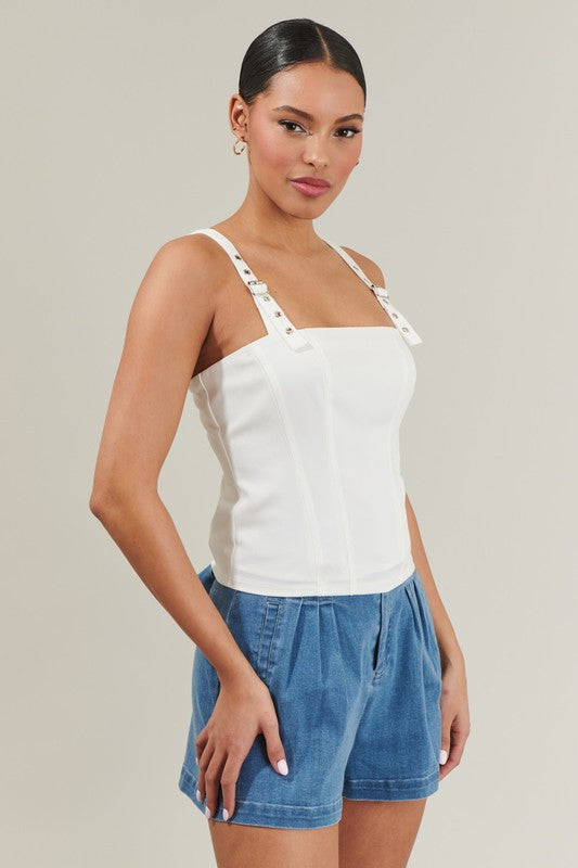 Nina Bustier Top