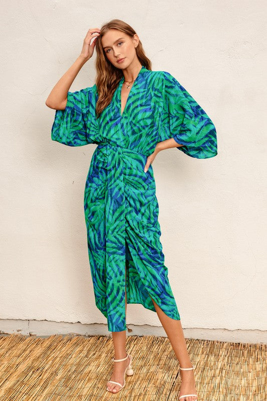 Rio Tropical Midi Dress