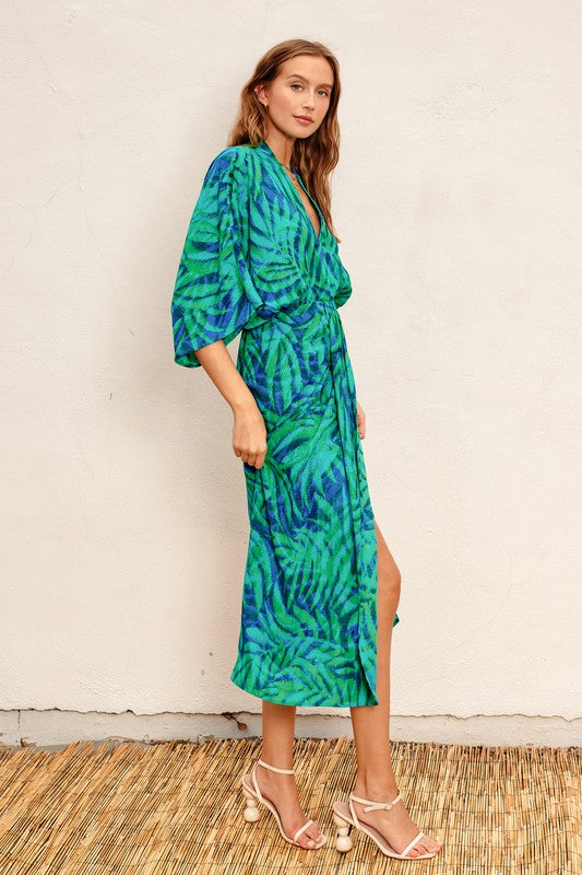 Rio Tropical Midi Dress