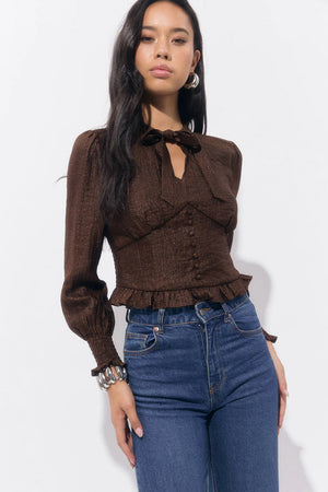 Lucy Bow Blouse