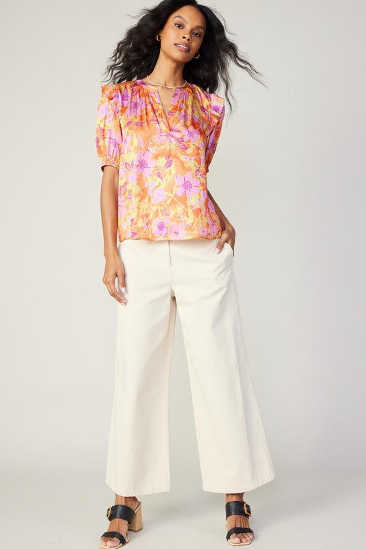 Simone Floral Blouse