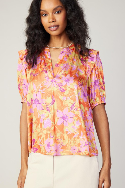 Simone Floral Blouse