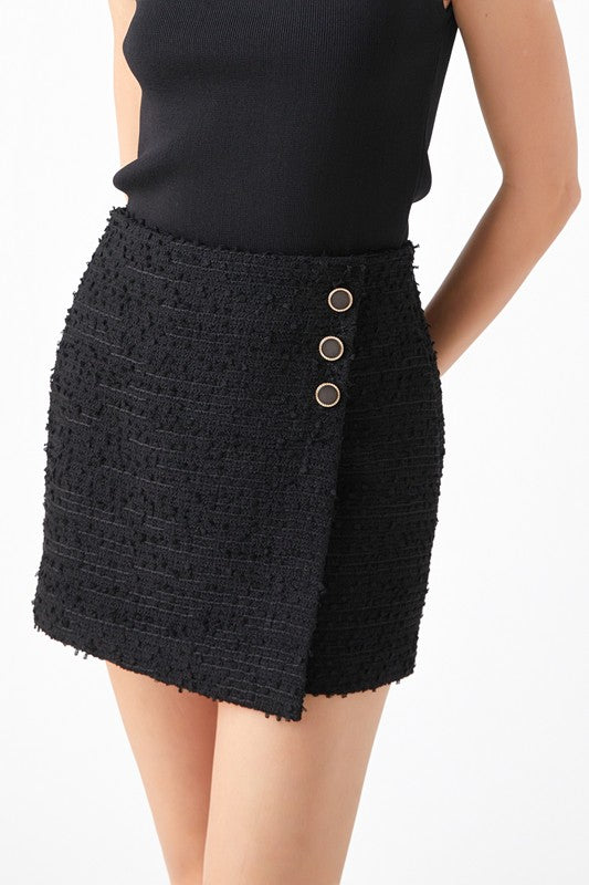 Ellis Tweed Mini Skirt