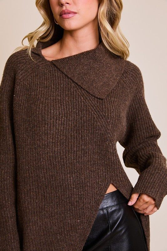Tiana Asymmetrical Sweater