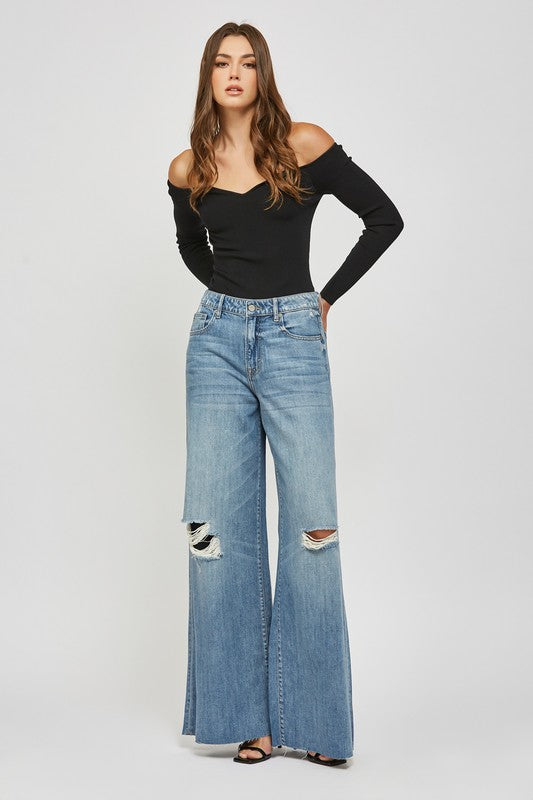 Chloe Wide Leg Jeans
