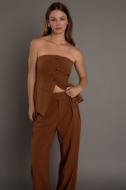 Tyra Strapless Top