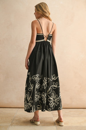 Maria Embroidered Dress