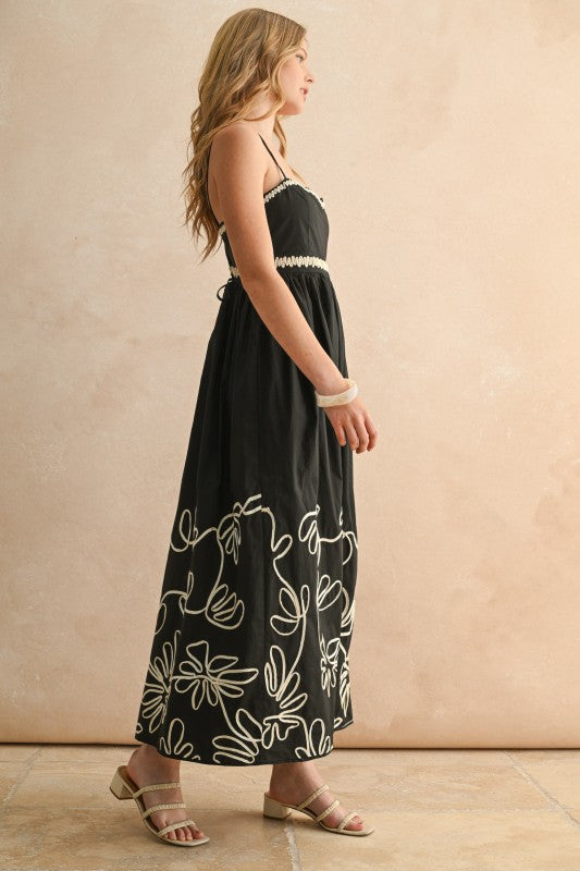 Maria Embroidered Dress