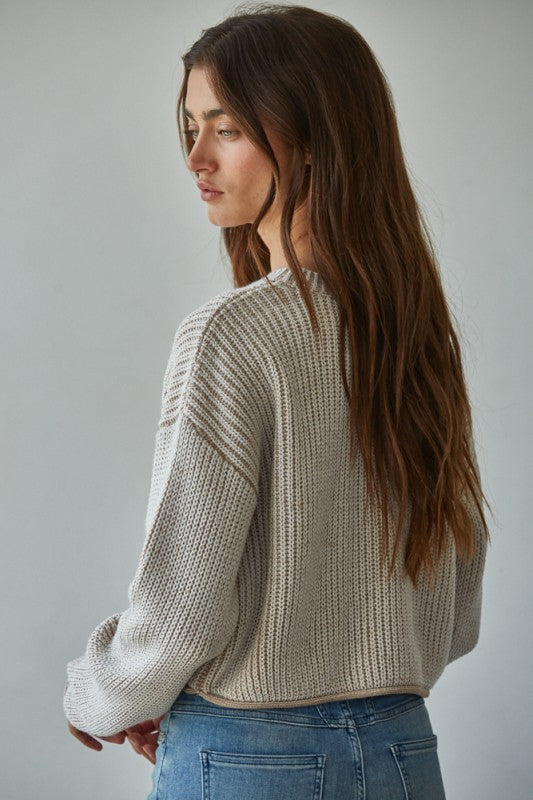 Vienna Ribbed Sweater