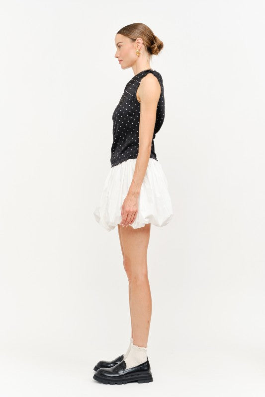 Celeste Dot Top