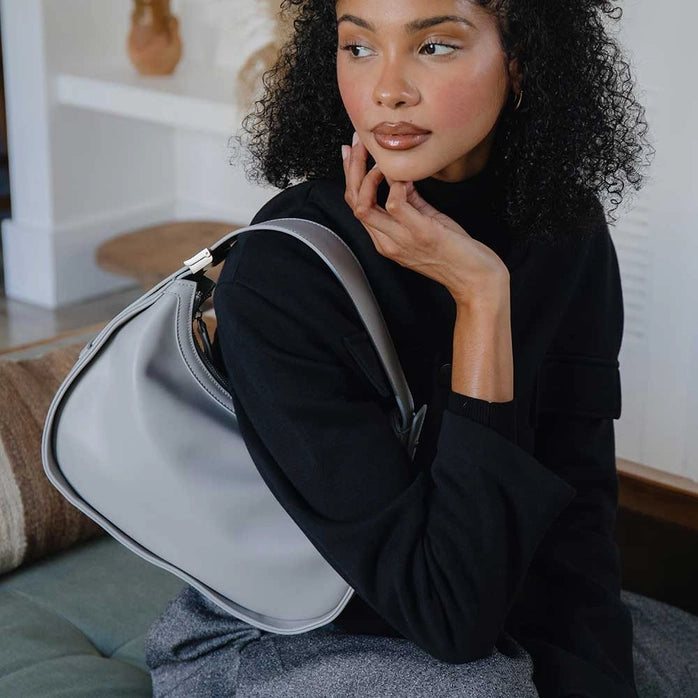 Vivian Vegan Leather Shoulder Bag