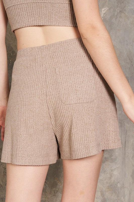 Amelia Rib Shorts
