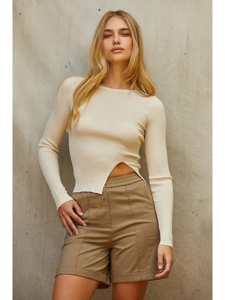 Darcie RIbbed Sweater