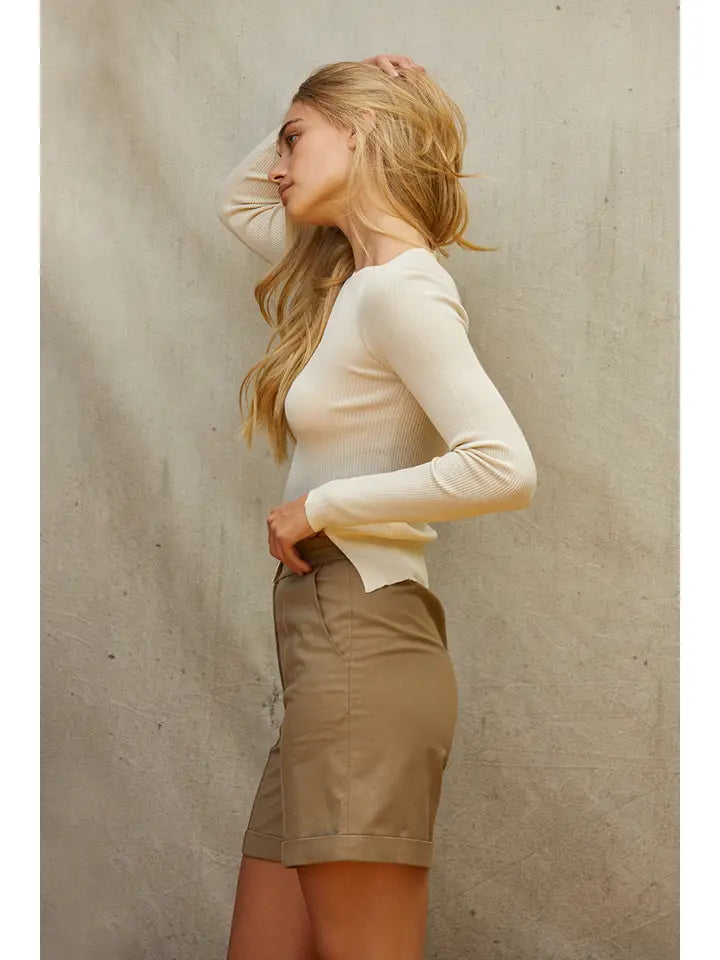 Darcie RIbbed Sweater