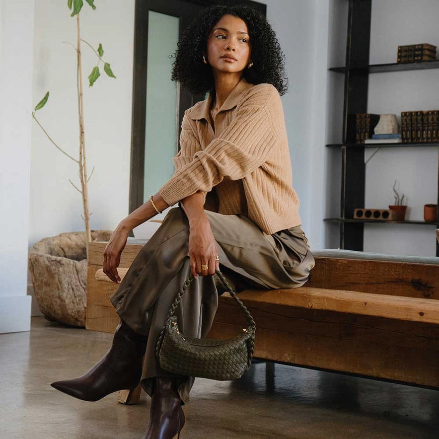 Alma Top Handle Bag
