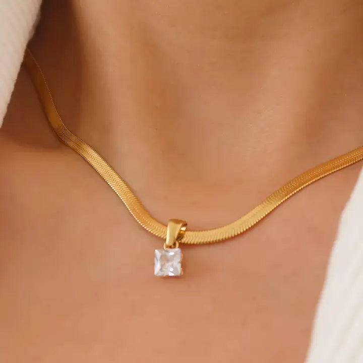 Blanc 18K Gold Filled Necklace