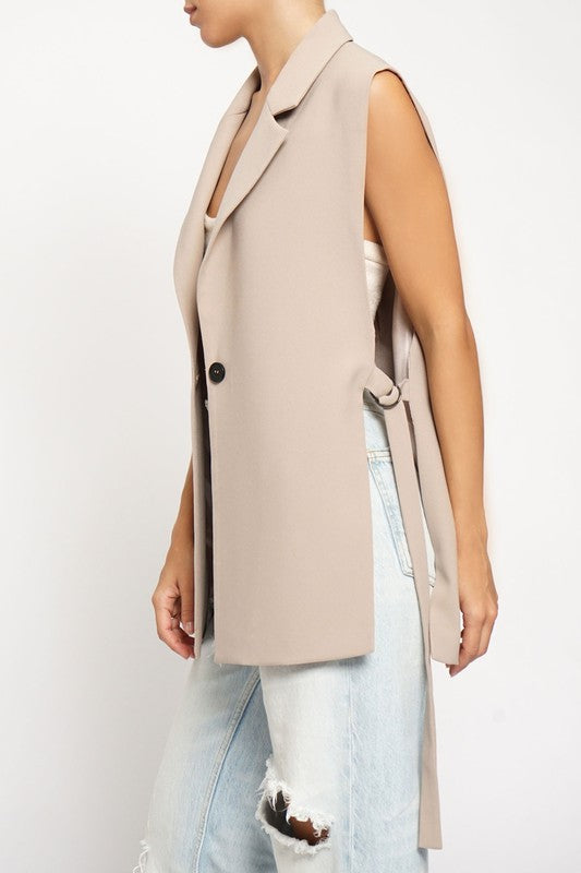 Natalie Open Vest