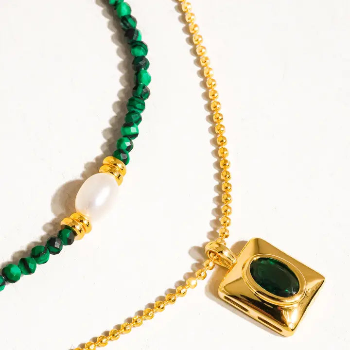 Arla 18K Gold Filled Boho Necklace