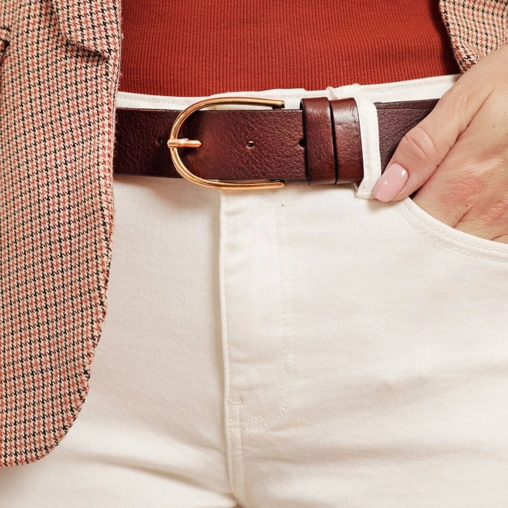 Drika Leather Belt