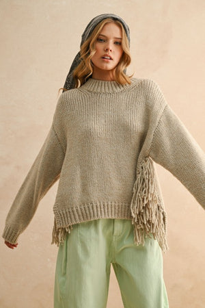 Ella Fringe Sweater
