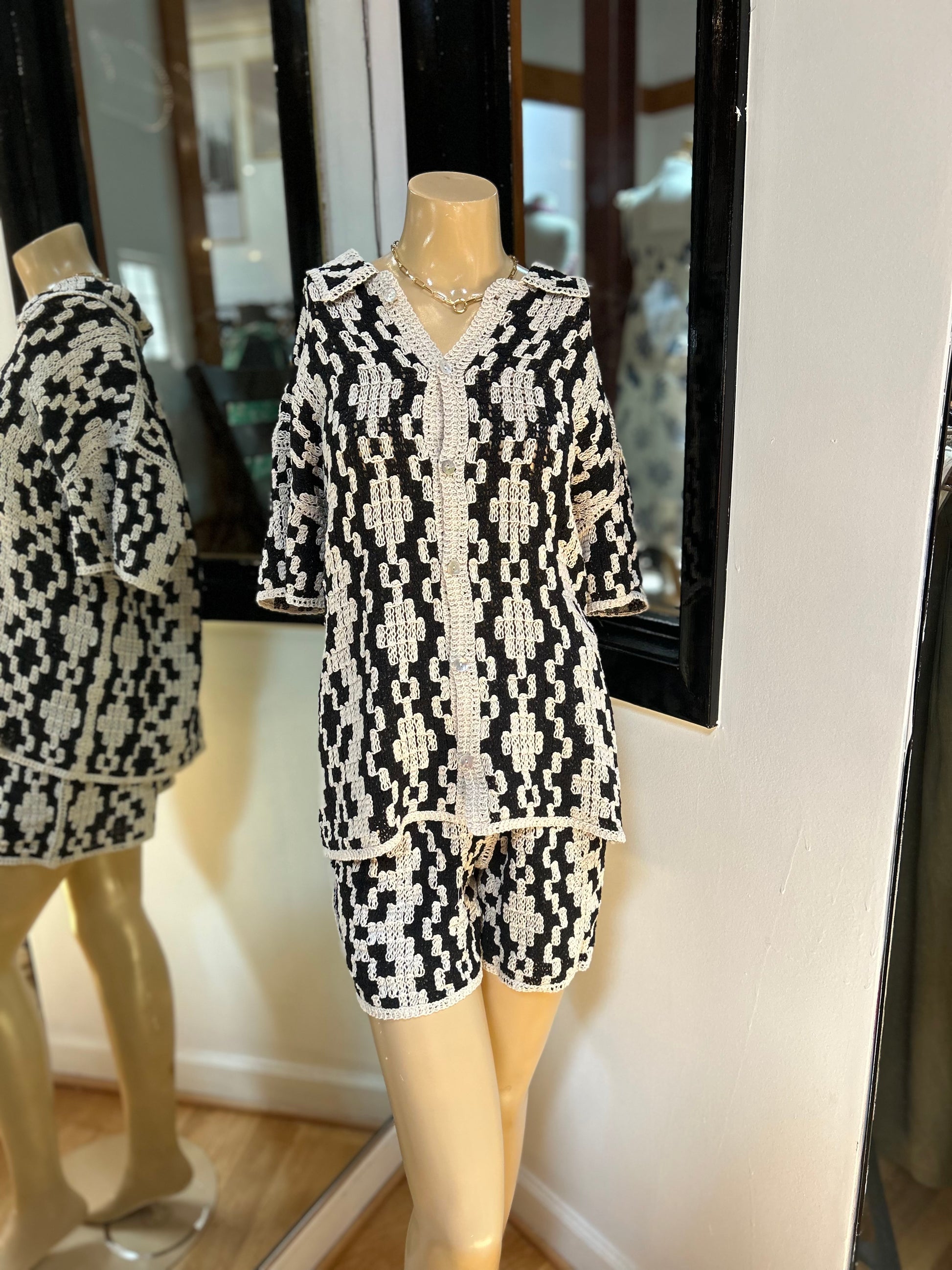 Raleigh Crochet Shorts