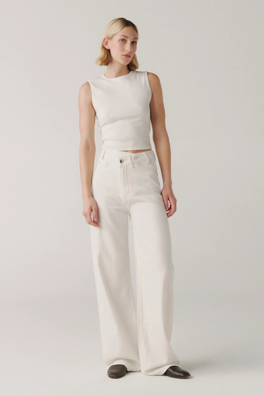 Warp + Weft NCE Wide Leg Jeans