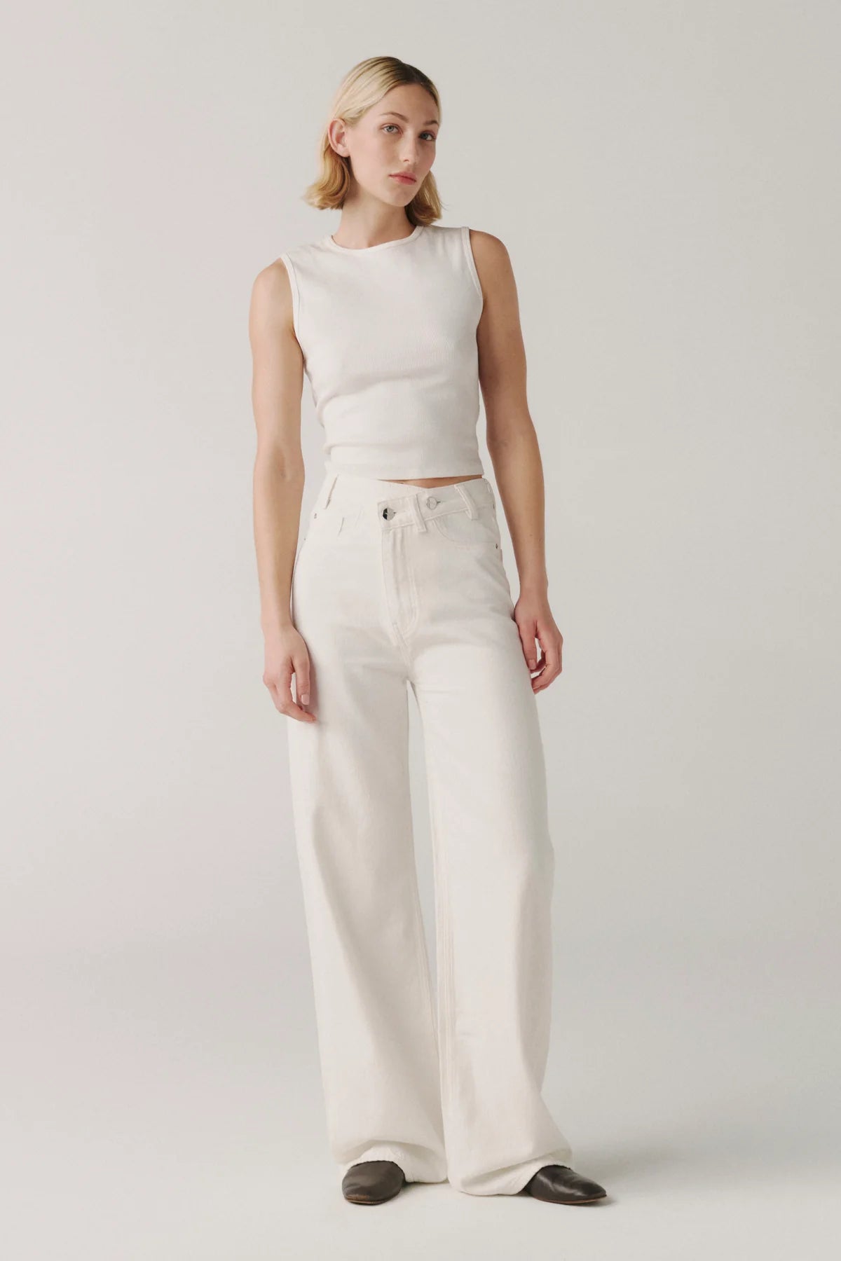 Warp + Weft NCE Wide Leg Jeans